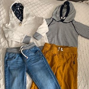 Lot of 4 size 3-4 cat jack and hm